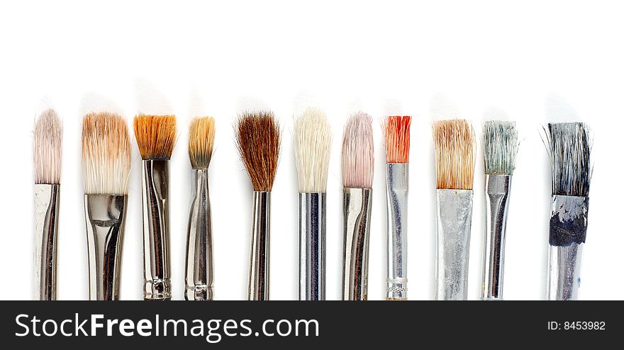 Horizontal brushes