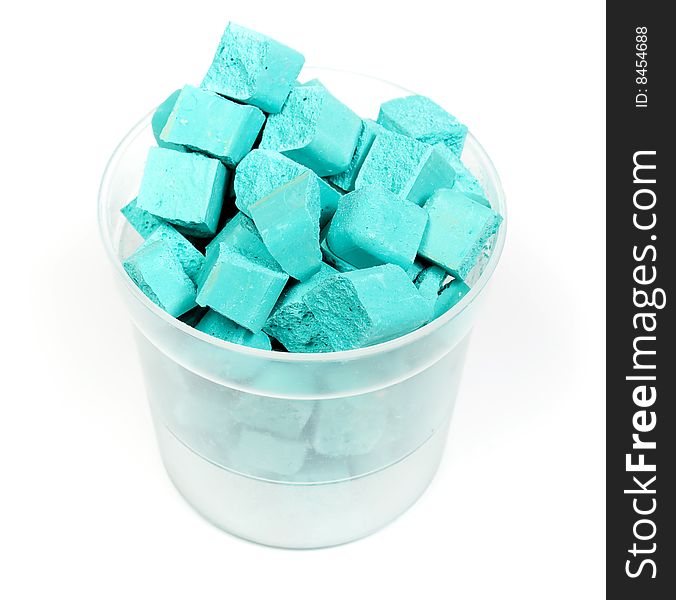 Cyan Crushed Chalk