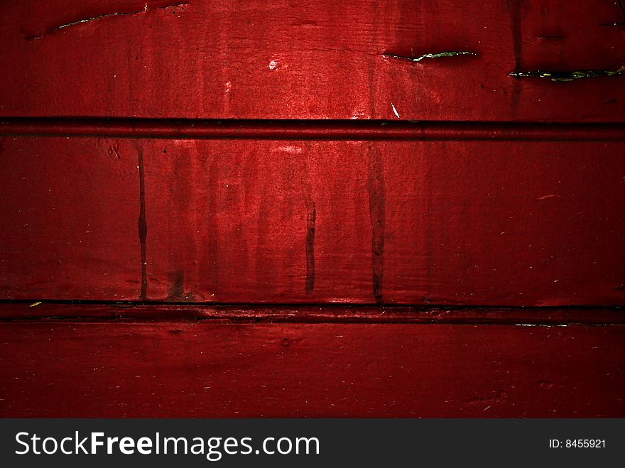 Wooden grungy cherry color background. Wooden grungy cherry color background