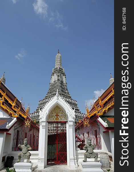 Wat Arun, The Temple of Dawn, Bangkok, Thailandia.