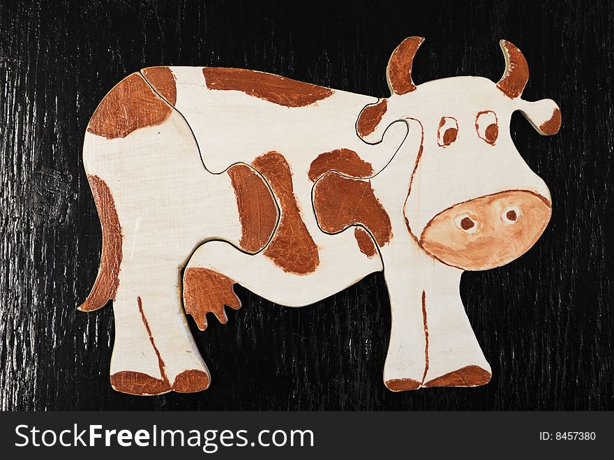 Puzzle cow