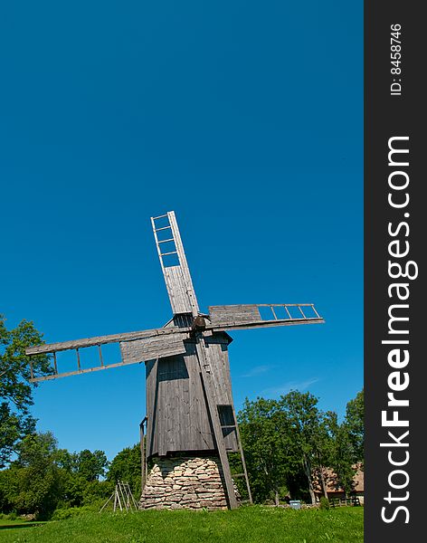 Old windmill in hiiumaa