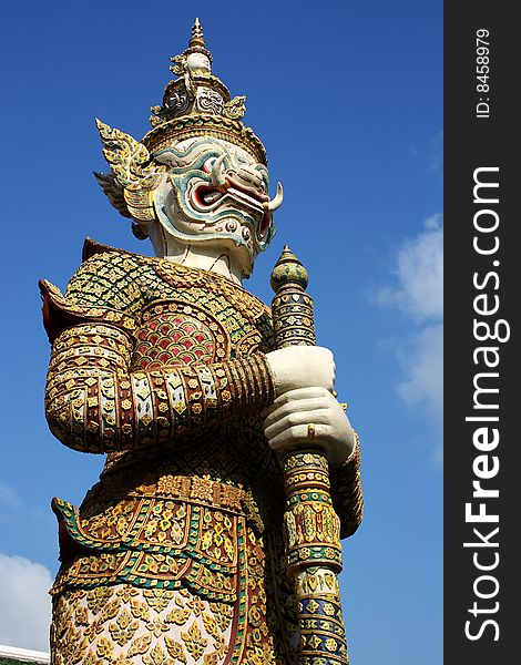 This architecture is giant in Grand Palace, Bangkok, Thailand. This architecture is giant in Grand Palace, Bangkok, Thailand...