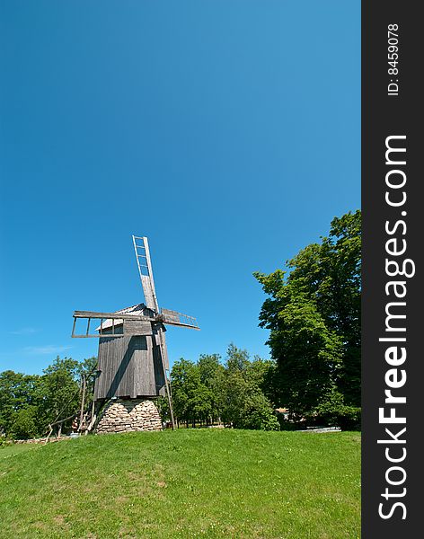 Old Windmill In Hiiumaa