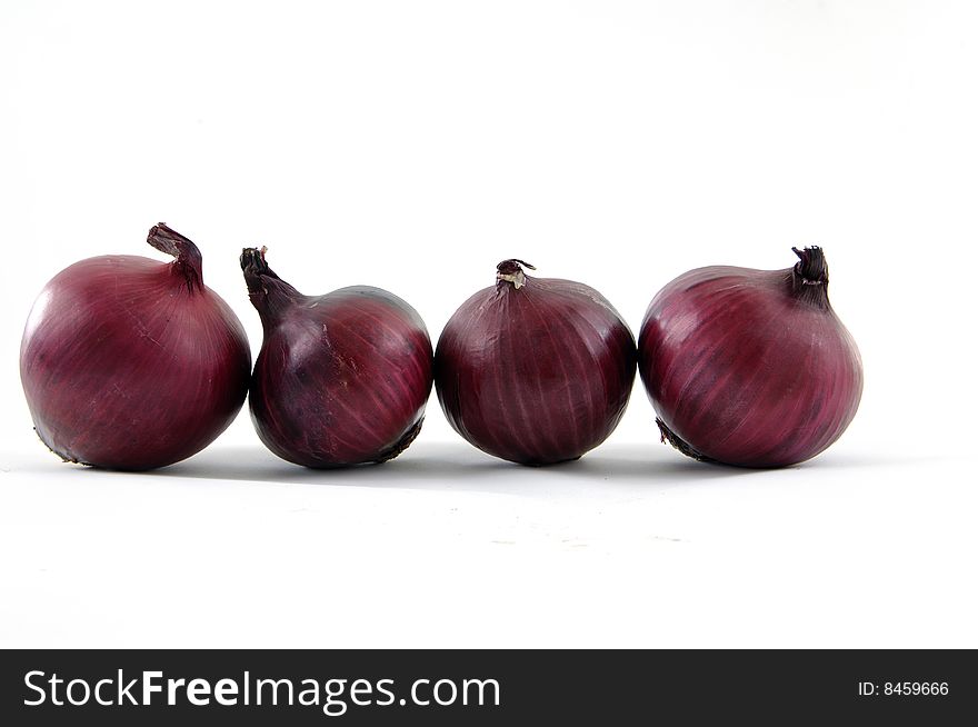 Group of fresh red onions. Group of fresh red onions