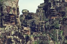 Angkor Wat (Bayon Temple) Royalty Free Stock Photography Angkor Wat (Bayon Temple) Royalty Free Stock Photography