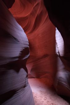 Inside Antelope Canyon Stock Images