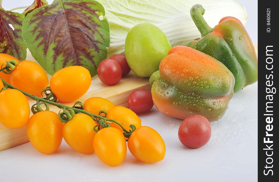 Fruits and vegetables for a balanced diet