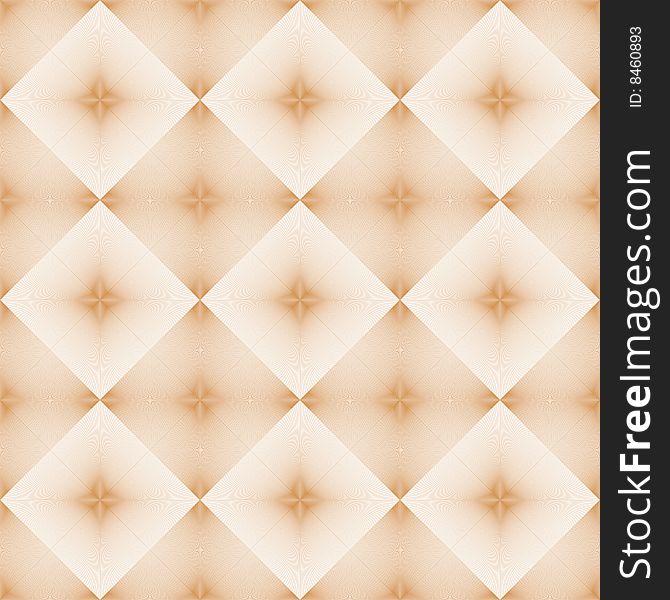 Seamless halftone brown tile background. Seamless halftone brown tile background