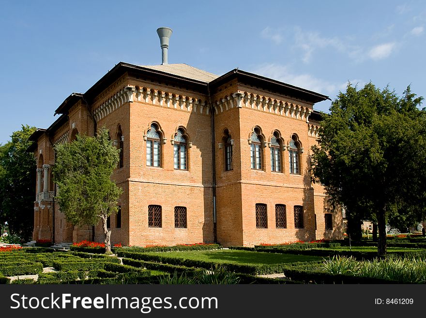 Main building of Mogosoai Palace - Romania. Main building of Mogosoai Palace - Romania