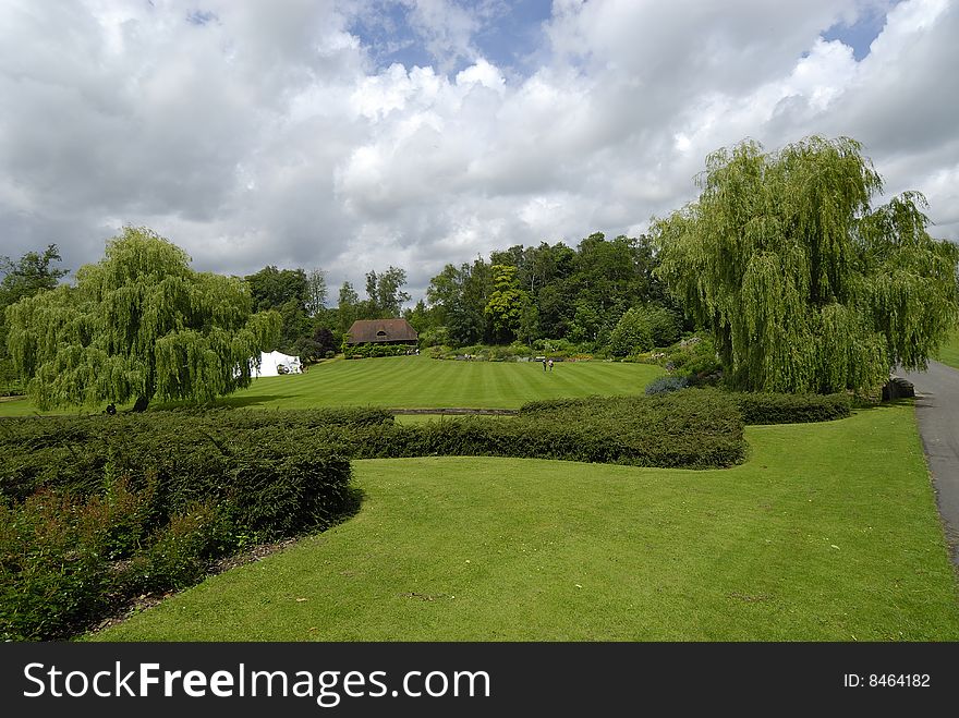 Green Landscape In England