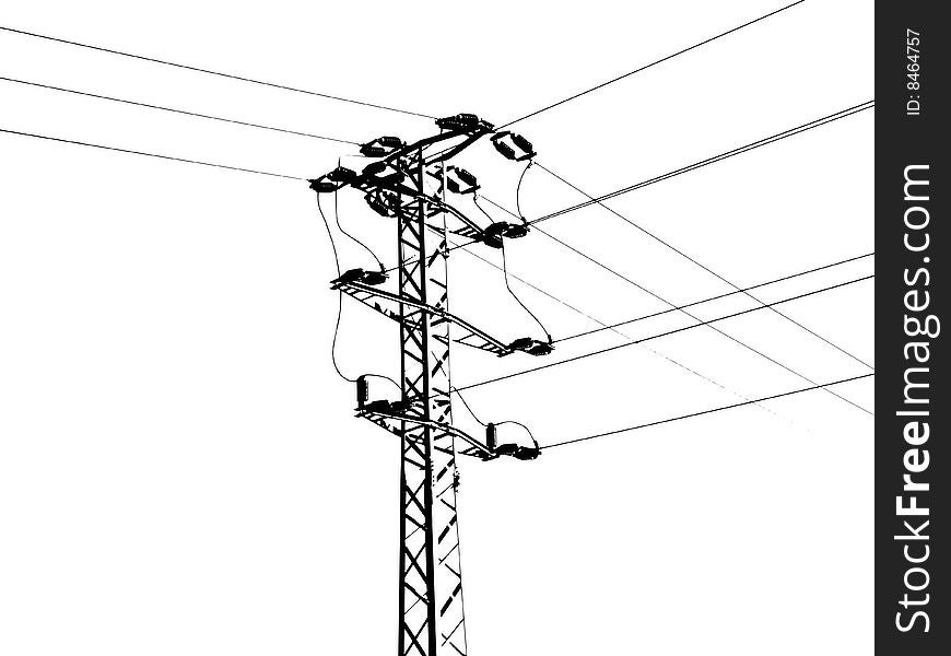 Mast high voltage
