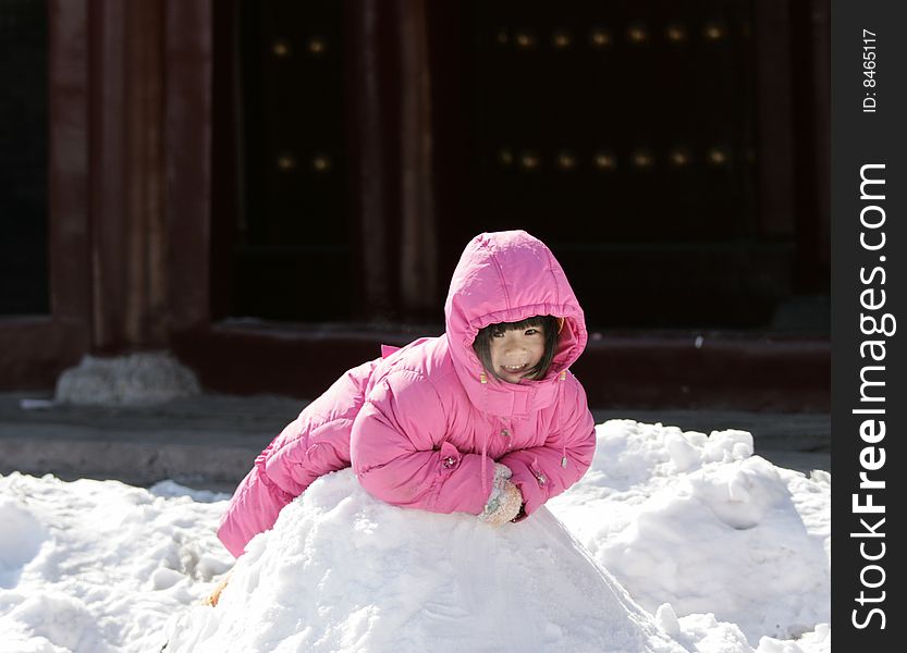 Child In Snow