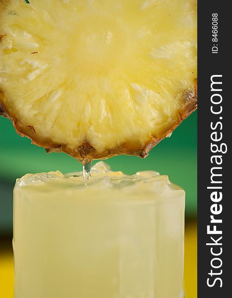 Pineapple And Juice Of Pineapple