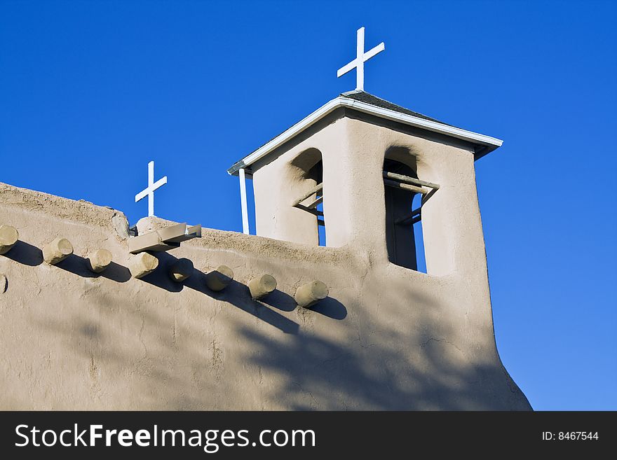 Church in Taos, New Mexico.