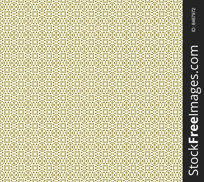Seamless texture of many brown repeating ornaments. Seamless texture of many brown repeating ornaments