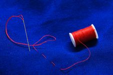 Needle And Thread 2 Stock Photos Needle And Thread 2 Stock Photos