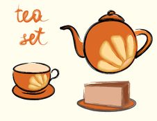 Tea Set Stock Photo Tea Set Stock Photo