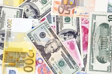 Different Banknotes - Background Stock Photos Different Banknotes - Background Stock Photos