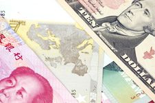 Different Banknotes - Closeup Stock Photos Different Banknotes - Closeup Stock Photos