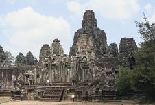 Bayon Of Angkor Thom Stock Image Bayon Of Angkor Thom Stock Image