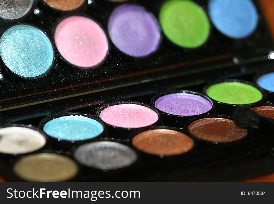 Colorfull eyeshadows