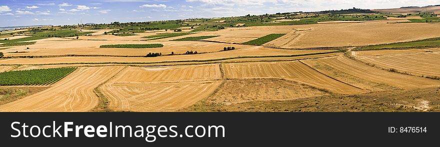 Castilla fields after harvesting 8597x2690. Castilla fields after harvesting 8597x2690