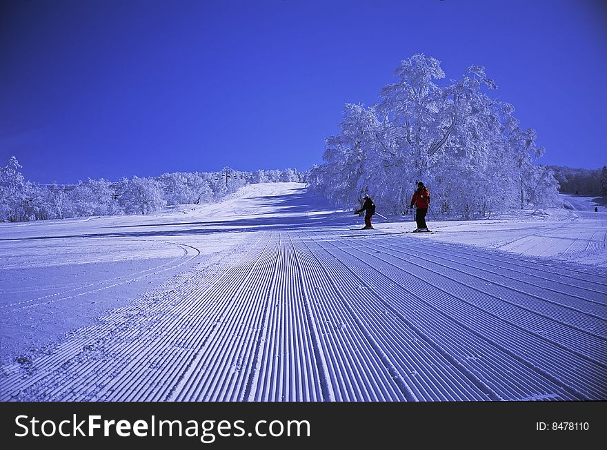 Skiing Slope
