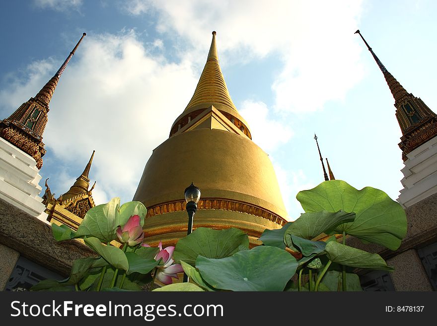 A part of Grand Palace in Bangkok,  Thailand...