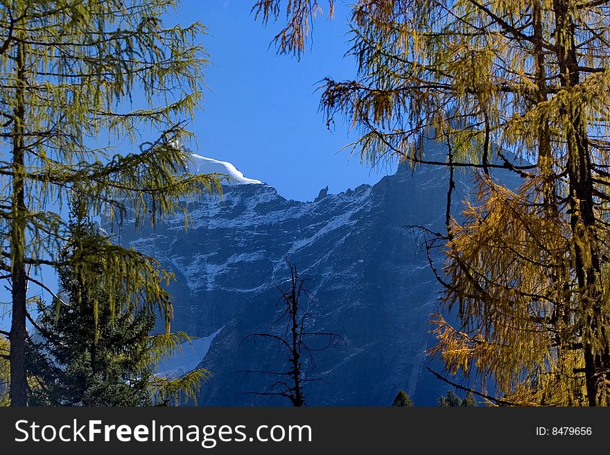 Day view of highland at Sichuan Province of China