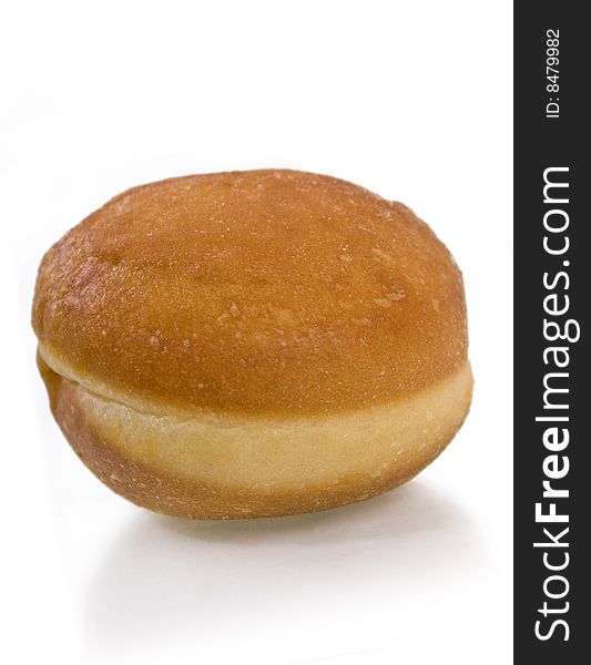 Doughnut photo on a white background