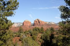 Cathedral Rock View Stock Photography Cathedral Rock View Stock Photography