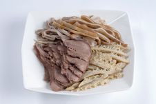 Sliced Pork Parts Royalty Free Stock Photos Sliced Pork Parts Royalty Free Stock Photos