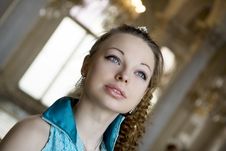 Princess In The Palace Stock Photography
