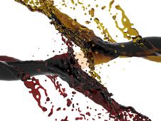 3d Render Of Vine Flow Stock Photography 3d Render Of Vine Flow Stock Photography