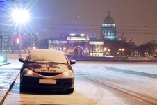 Saint-Petersburg In The Nighttime Stock Photo Saint-Petersburg In The Nighttime Stock Photo