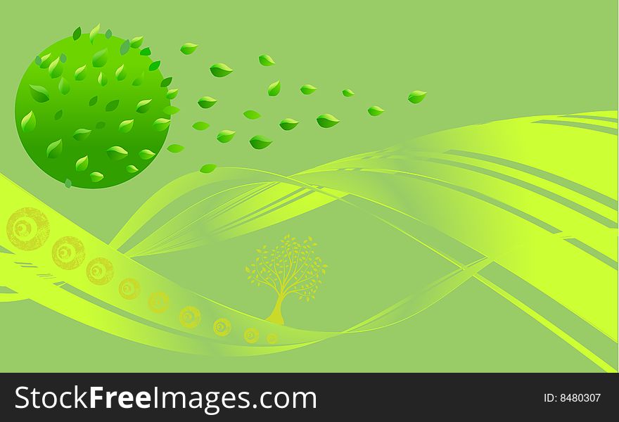 Stock photo: an image of a background of green leaves. Stock photo: an image of a background of green leaves