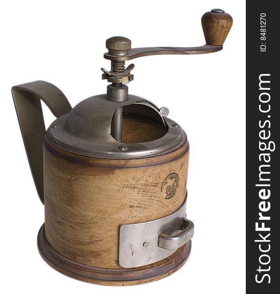 Old coffee grinder