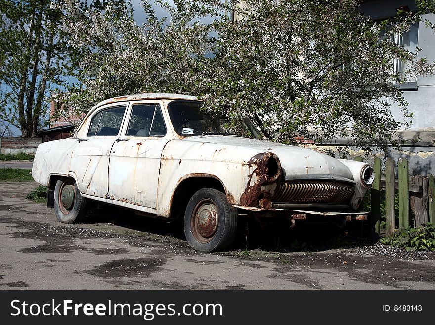 The Soviet car Volga (газ21), very popular in the USSR. The Soviet car Volga (газ21), very popular in the USSR