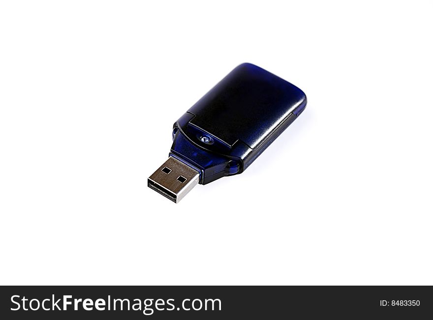 USB drive with clipping path. USB drive with clipping path.