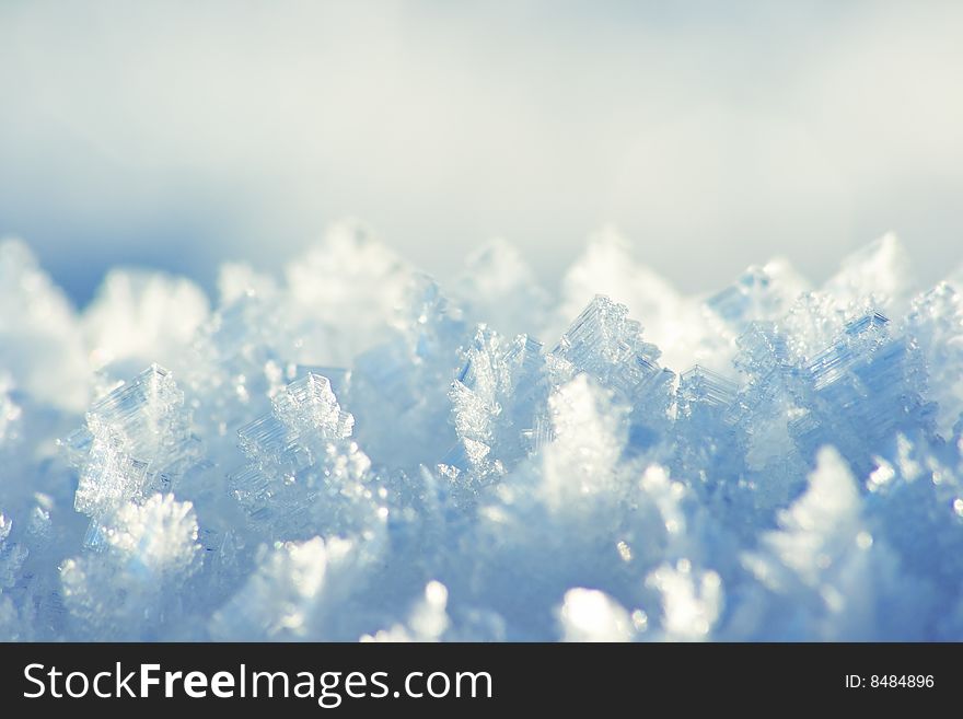 Frost Closeup