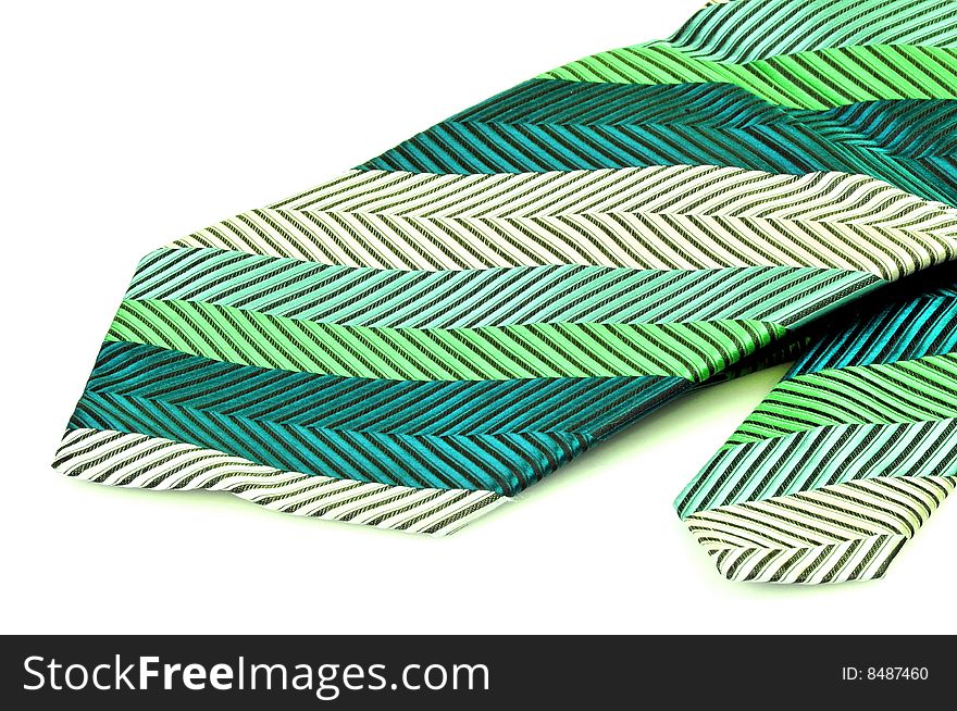 Tie isolated on white background.