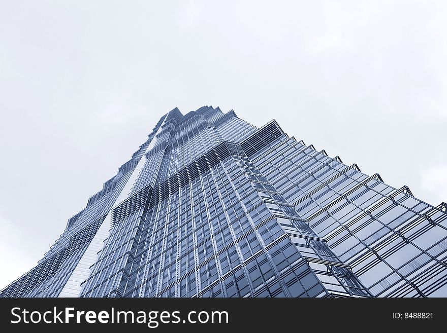 The modern building of the lujiazui financial centre in shanghai china. The modern building of the lujiazui financial centre in shanghai china.