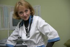 Beautiful Female Doctor Stock Photo Beautiful Female Doctor Stock Photo