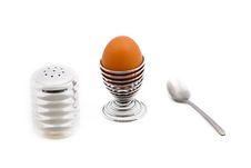 An Egg On An Eggcup Royalty Free Stock Photos An Egg On An Eggcup Royalty Free Stock Photos
