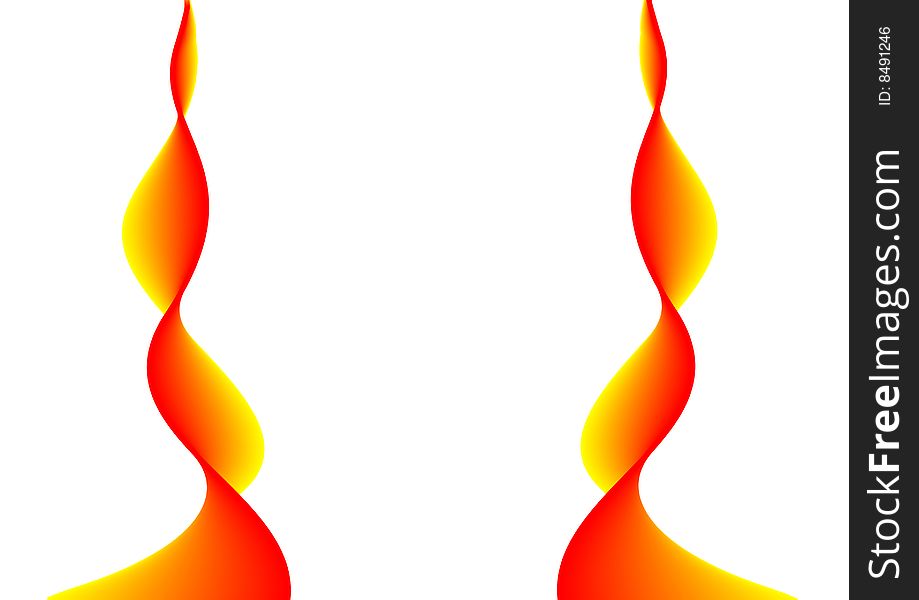 Abstract fire