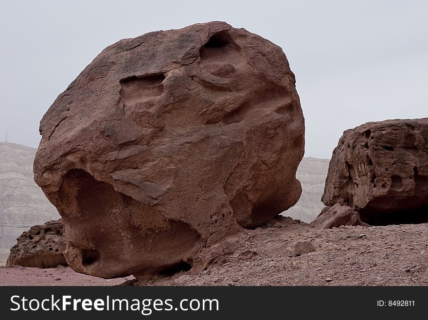 The shoot was done at the National Park Timna. The shoot was done at the National Park Timna