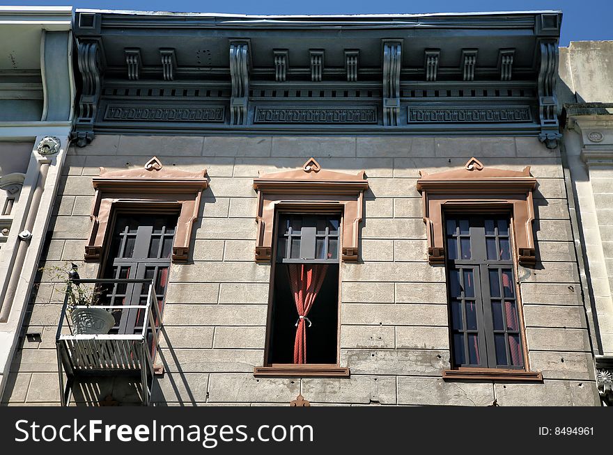 3 Windows On A Tenement