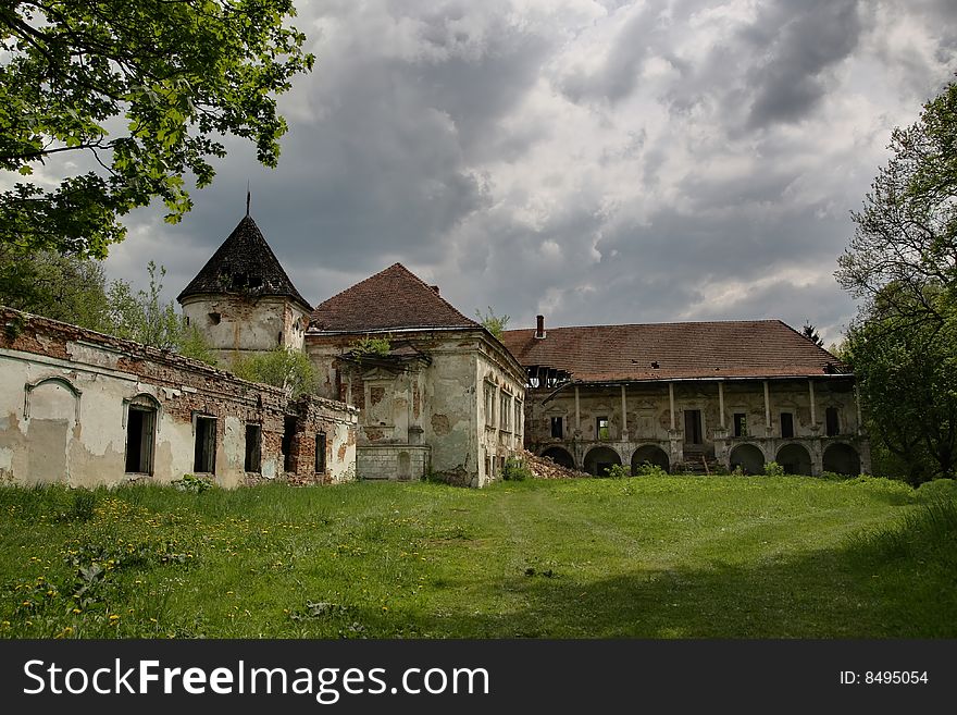 Palace in village Pomaryn, Ukraine