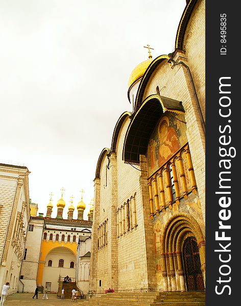 Church of sacred mother in the Moscow Kremlin. Church of sacred mother in the Moscow Kremlin
